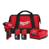Milwaukee 1/4 in Cordless Impact Driver Set