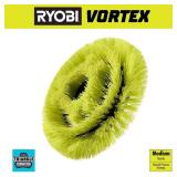 RYOBI 7 in. VORTEX Medium Bristle Brush