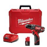 M12 12V Cordless 3/8" Hammer Drill Kit
