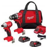 Milwaukee M18TRADE Compact 2-Tool Kit