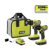 RYOBI 18V 2-Tool Combo Kit