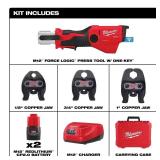 Milwaukee M12 12V FORCE LOGIC Press Kit