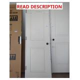 79-1/4" x 25.5" Arched 2 Panel Door