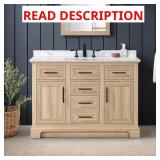 Home Decorators Doveton 48" Vanity with Top *HAS