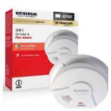 10-Year Battery Smoke Detector with Ionization