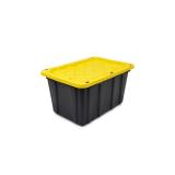 Bac de Rangement 102 L GSC Plastique Noir Jaune