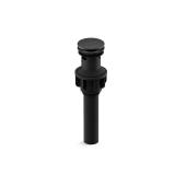 KOHLER Clicker Drain w/ Overflow, Black
