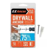 E-Z Ancor Twist-N-Lock 75 lbs. Drywall Anchors