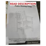 Patio dining chair