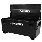 60 in. W Black Steel Job Site Toolbox