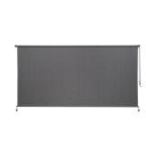 Coolaroo Pewter Exterior Roller Shade 120x72