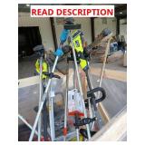 Assorted Trimmer skid
