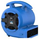 1/8 HP Air Mover Carpet Dryer in Blue