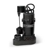 1/4 HP Aluminum Sump Pump Vertical Switch