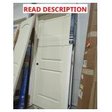 Jeld Wen 32" x 80" Molded 2 Panel Door