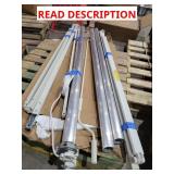 Retractable awning frame. Maybe missing parts!