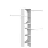 Selectives Narrow 46in W White Closet System