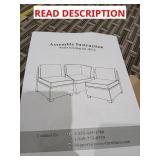 Ovios 3PC Patio Sofa