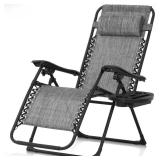 Folding Zero Gravity Chair, Grey