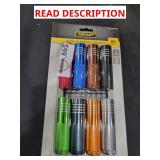 8 pack aluminum flashlights