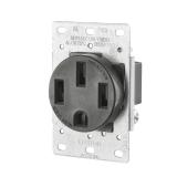 Leviton 50A 125/250V Duplex 14-50R Black