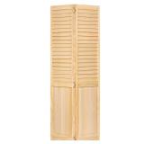 30x80 Plantation Louvered Bi-Fold Door