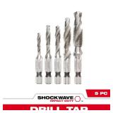 SHOCKWAVE Metric Steel Drill Tap Set (4-Piece)
