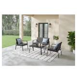 StyleWell Paces Lake 4-Pc Metal Patio Set