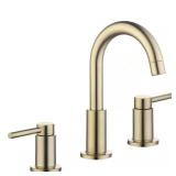 Dorind 8 in Widespread Matte Gold Faucet