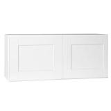 Shaker 36"W x 24"D x 12"H Cabinet Satin White