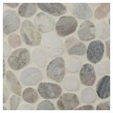 Puebla Griege Marble Mosaic Tile 12x12