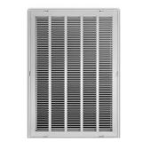 20x30 in. Steel Return Air Filter Grille White