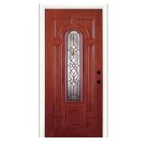 Lakewood Center Arch Lite Front Door, Left-Hand
