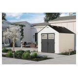 (2) Suncast 8x10 Tremont Gable Resin Shed
