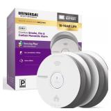 USI 2-Pack CO/Smoke Detector