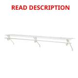 SuperSlide Wire Shelf Kit with Steel Rod DAMAGED