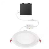 6 in. LED Integrated Baffle Recessed Kit