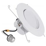HALO RA 6" LED Recessed Retrofit Trim, 5CCT