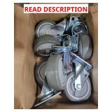 Box lot of casters