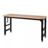 6 ft Wood Workbench for Garage Storage