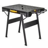 33 in. H Plastic Folding Portable Workbench