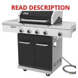Deluxe 4-Burner Gas Grill with Griddle