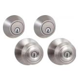 Defiant Hartford Satin Nickel Entry Pack