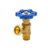Brass Boiler Drain Valve 1/2 x 3/4 MPT/MHT