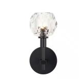 4.75-in. 1-Light Black Wall Sconce