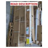 Skid Lot Of Wood Patio Gazebo & Interior Door