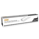 (2) 10 ft. x 100 ft. Clear 6 mil. Plastic Sheetin