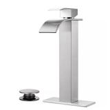Waterfall Faucet, Single-Handle, Nickel