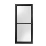 3000 Series 36x80 Black Right-Hand Storm Door