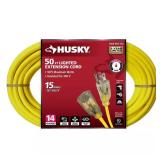 Husky 50 ft 14/3 Medium Duty Extension Cord